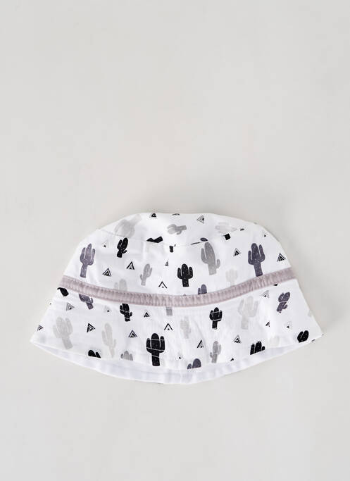 Chapeau blanc BB AND CO pour garçon