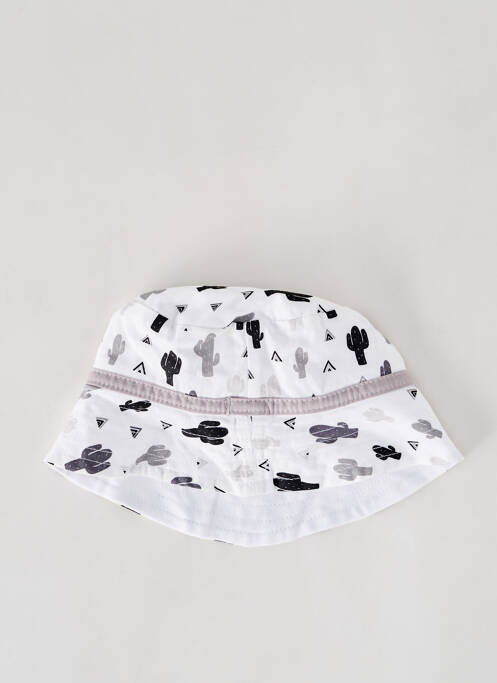 Chapeau blanc BB AND CO pour garçon