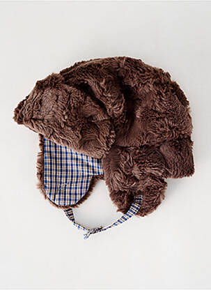 Bonnet doublure marron BULLE DE BB garçon