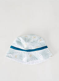 Chapeau imprimé fantaisie vert BB AND CO garcon