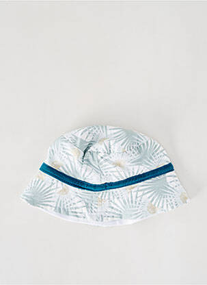 Chapeau imprimé fantaisie vert BB AND CO garçon