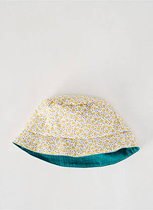 Chapeau doublure jaune MOULIN ROTY fille