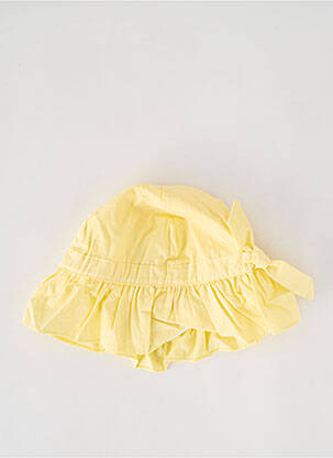 Chapeau tissage popeline jaune BULLE DE BB fille