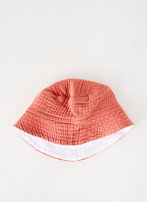 Chapeau forme bob orange BB AND CO enfant