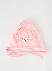 Bonnet rose STEIFF pour enfant seconde vue