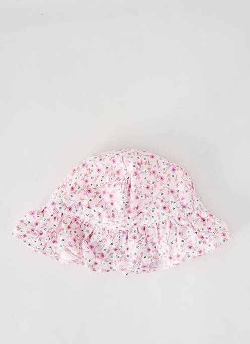Chapeau rose BB AND CO pour fille