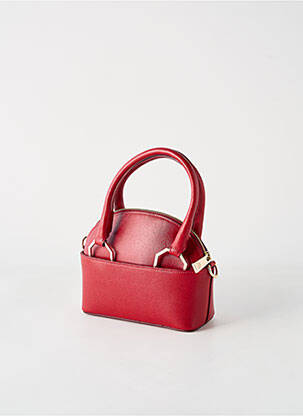 Sac fermeture zippée rouge ANNA VIRGILI femme