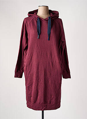 Robe pull stretch manches longues violet YEST femme