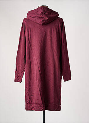 Robe pull coupe droite manches longues violet YEST femme
