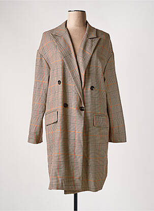 Blazer finition intérieure doublée marron DANIELA femme