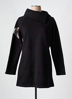 Sweat-shirt manches longues manches longues noir SEMIOLOGY femme