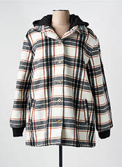 Manteau court gris YEST pour femme seconde vue