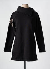 Sweat-shirt noir SEMIOLOGY pour femme seconde vue