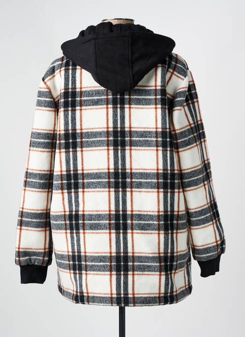 Manteau court gris YEST pour femme