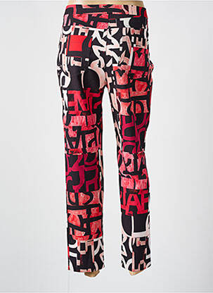 Pantalon slim tissage popeline taille normale rose ONE O ONE femme