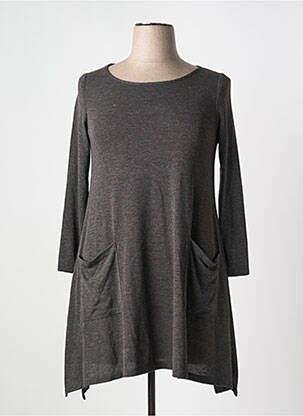 Tunique manches longues col rond gris AN II VITO femme