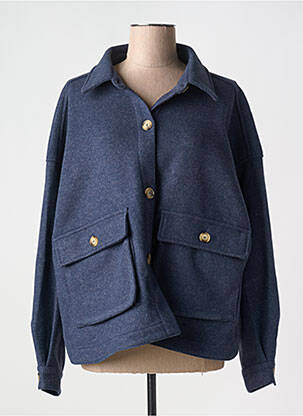 Veste casual bleu YEST pour femme