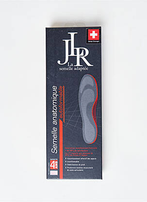 Semelles noir JLR pour homme