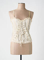 Top beige VILA pour femme seconde vue