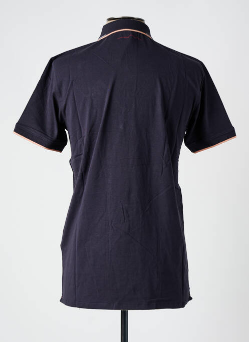 Polo noir TEDDY SMITH pour homme