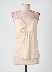 Top beige VILA pour femme seconde vue