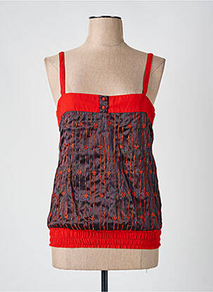 Top rouge VILA pour femme