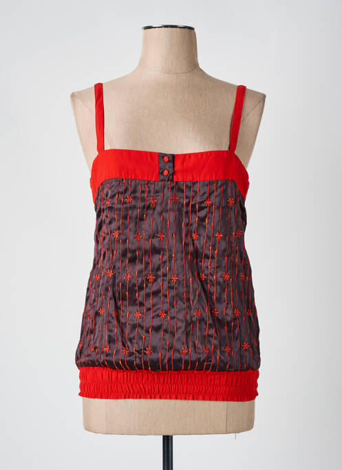 Top rouge VILA pour femme