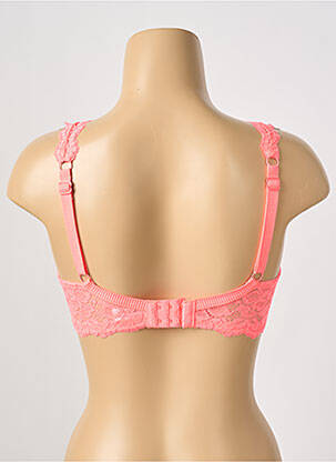 Soutien-gorge légère et transparente haut soutien-gorge moulé orange ESCORT femme