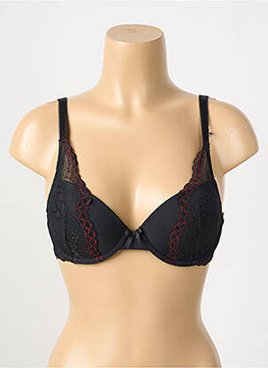 Soutien-gorge légère et transparente haut soutien-gorge moulé noir SASSA femme