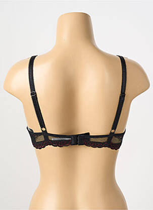 Soutien-gorge légère et transparente haut soutien-gorge moulé noir SASSA femme