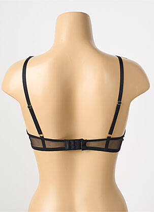 Soutien-gorge légère et transparente haut soutien-gorge emboitant noir STEFFY femme