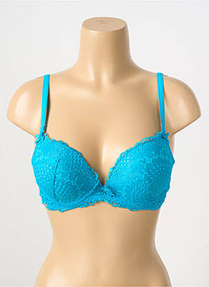 Soutien-gorge haut soutien-gorge push-up haut soutien-gorge push-up bleu VALEGE femme