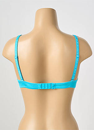 Soutien-gorge légère et transparente haut soutien-gorge moulé bleu VALEGE femme