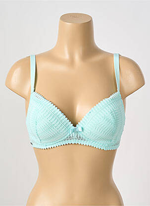 Soutien-gorge sans armature haut soutien-gorge moulé bleu VALEGE femme