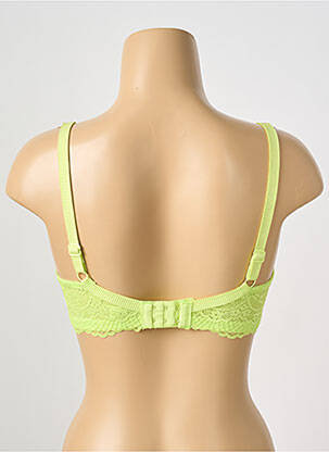 Soutien-gorge légère et transparente haut soutien-gorge moulé vert VALEGE femme