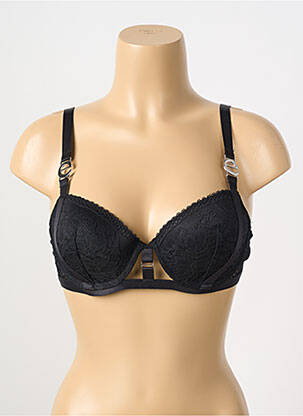 Soutien-gorge légère et transparente haut soutien-gorge moulé noir ESCORT femme