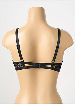 Soutien-gorge légère et transparente haut soutien-gorge moulé noir ESCORT femme