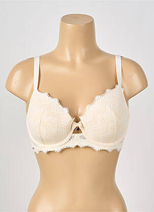 Soutien-gorge légère et transparente haut soutien-gorge moulé beige VALEGE femme