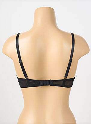 Soutien-gorge légère et transparente haut soutien-gorge moulé noir ESCORT femme