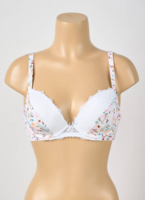 Soutien-gorge blanc PIEGE pour femme