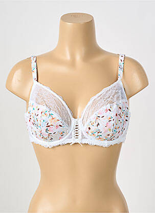 Soutien-gorge haut soutien-gorge emboitant haut soutien-gorge emboitant blanc PIEGE femme
