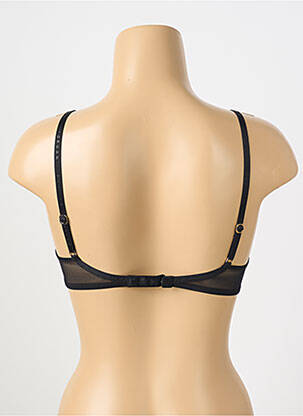 Soutien-gorge sans armature haut triangles noir MORGAN femme