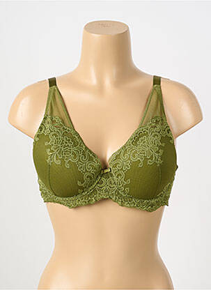 Soutien-gorge haut soutien-gorge emboitant haut soutien-gorge emboitant vert SASSA femme