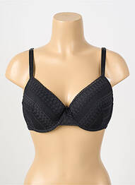 Soutien-gorge haut soutien-gorge moulé haut soutien-gorge moulé noir VALEGE femme