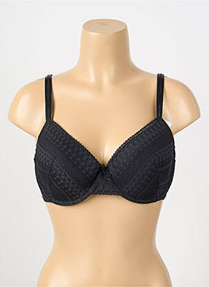 Soutien-gorge haut soutien-gorge moulé haut soutien-gorge moulé noir VALEGE femme