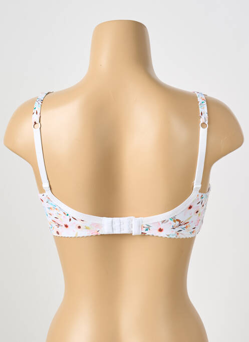 Soutien-gorge blanc PIEGE pour femme