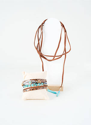 Bracelet marron TATA GISELE femme