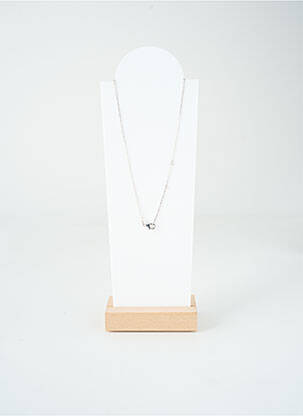 Collier matériaux argent argent TATA GISELE femme