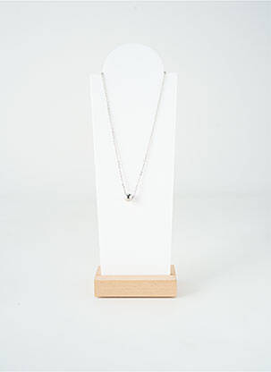 Collier matériaux métal argent TATA GISELE femme
