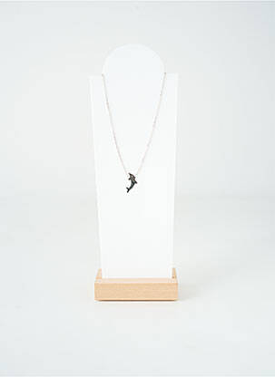 Collier matériaux argent argent TATA GISELE femme